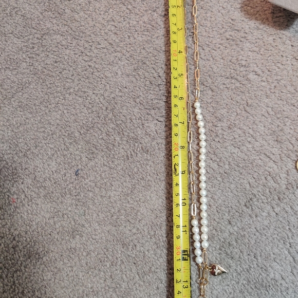 Genuine white pearl necklace - Picture 2 of 2